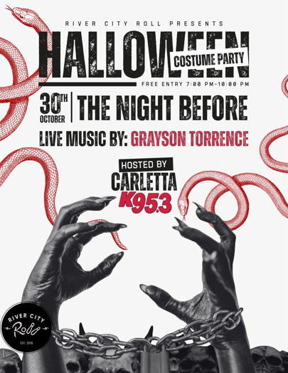 THE NIGHT BEFORE HALLOWEEN