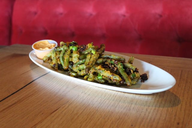 Spicy Tempura Green Beans.
