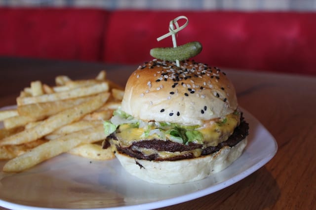 McRoll Double Cheeseburger.
