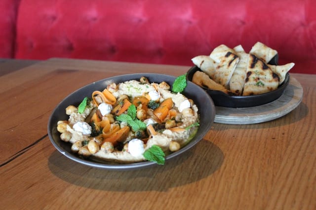 Roasted Garlic Hummus.