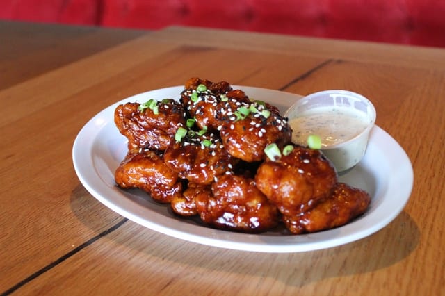 Sticky Chicken Nugs.